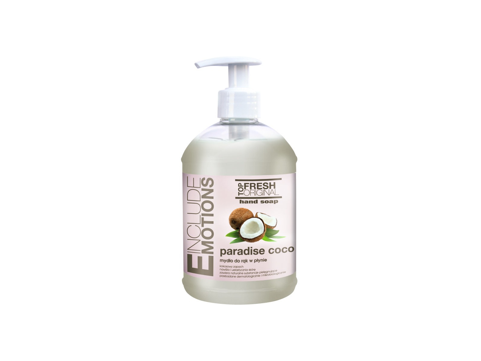 Mydło SAPONE PARADISE COCO białe Tenzi 500 ml